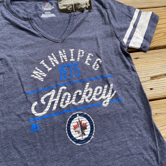 Women's Winnipeg Jets Hockey T-Shirts - Picture 2 of 2